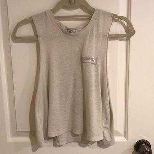 Spiritual Gangster Namaste cropped tank top